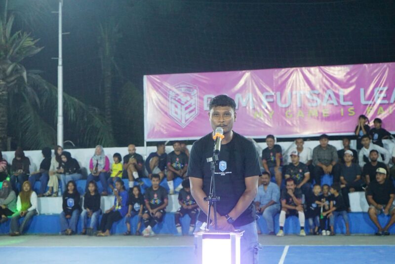 Ketua panitia BAM Futsal league II : Akbar Ruslan