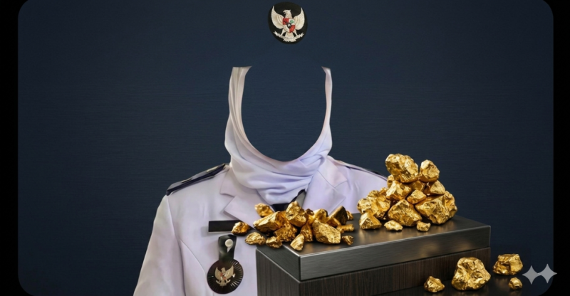 Ilustrasi : Kades Main Tambang Ilegal
