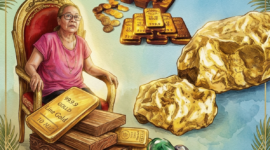 Ilustrasi : Kepala Desa (Kades) Kaputusan, Milka Dadana, terlibat main tambang mas ilegal