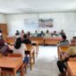 Prosesi Serah Terima Perbaikan MTs Obi Maharai di Desa Gambaru. 