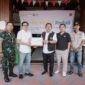 Serah terima bantuan kemanusiaan dari Harita Nickel melalui Posko Induk Bencana, 