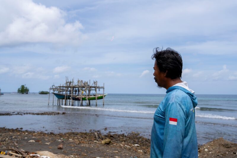 Ketua Kelompok Nelayan Soligi Bersatu, Ibrahim, mengaku berbagai program CSR Harita Nickel membantu menjawab kebutuhan dan harapan nelayan.