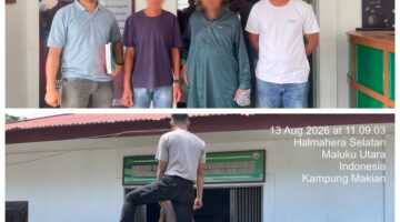 Dua Tersangka Kasus Penambangan Tanpa Izin, Sat Reskrim Polres Halsel Serahkan ke Kejaksaan