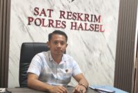 Kasat Reskrim Polres Halmahera Selatan : Iptu Wahyu Hermawan