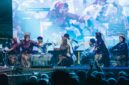 Penampilan sanggar tarian dari Desa Soligi, Obi Selatan, Halmahera Selatan, dalam Festival Harmoni Obi (FHO) 2026.